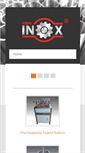 Mobile Screenshot of churrasqueirasinox.com